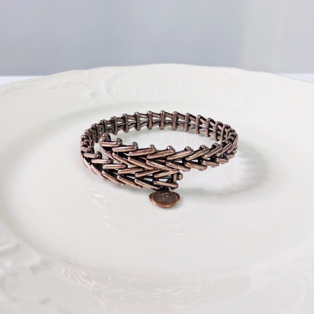 Alex and Ani Bronze Finish Gypsy Wrap Bracelet